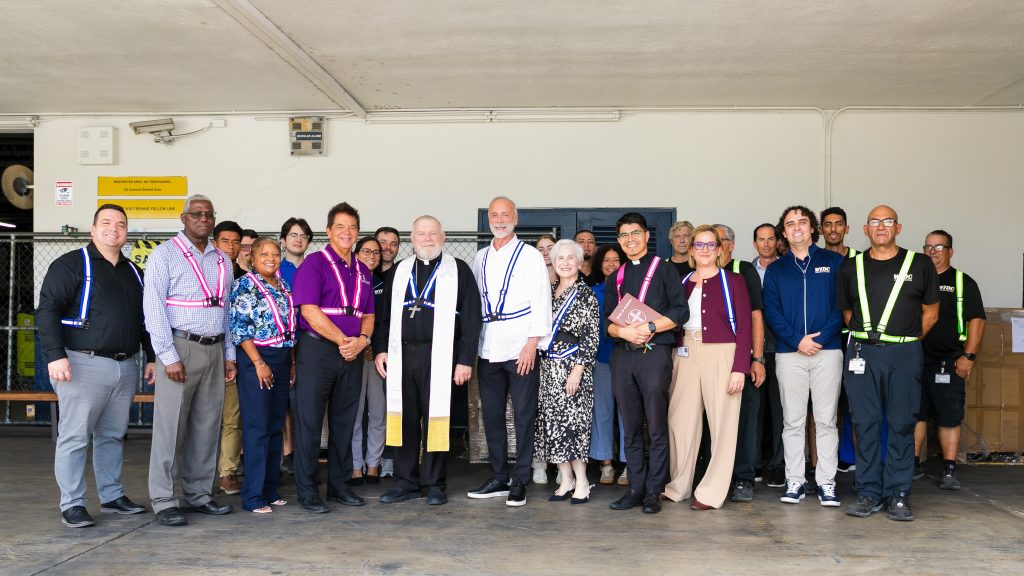 Catholic Charities of the Archdiocese of Miami, Inc. selects WTDC as the official warehousing partner for humanitarian aid shipments to Cuba.