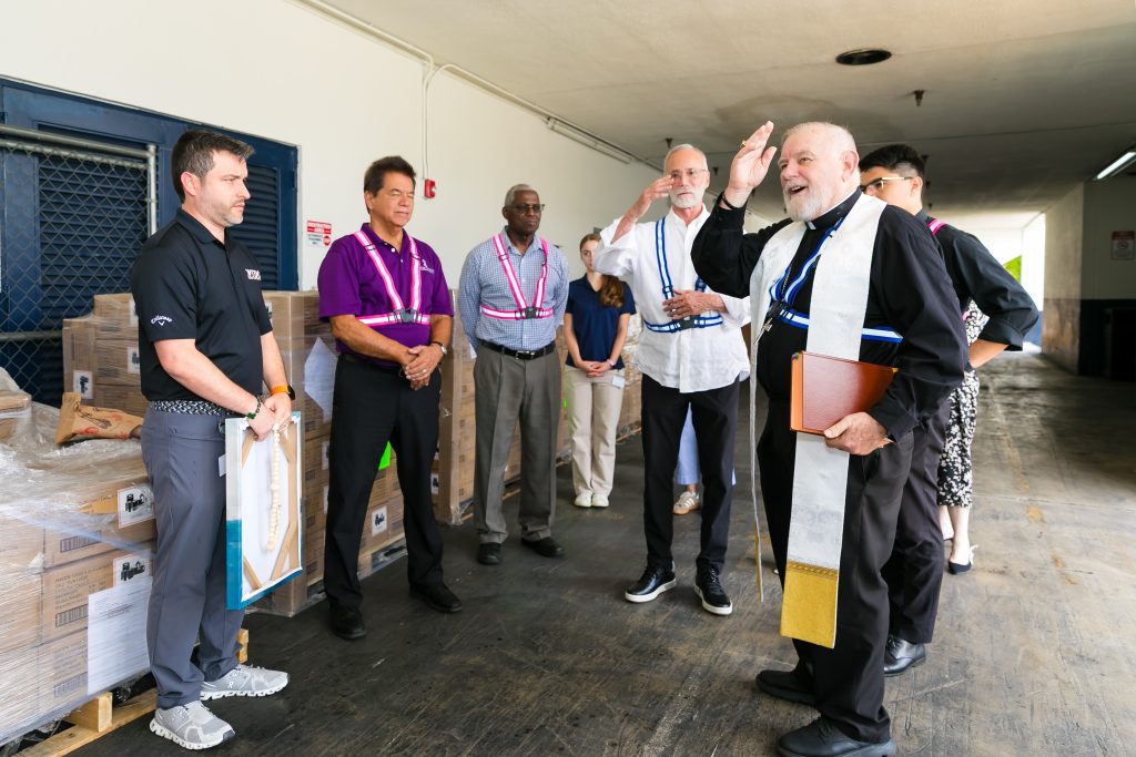 Catholic Charities of the Archdiocese of Miami, Inc. selects WTDC as the official warehousing partner for humanitarian aid shipments to Cuba.